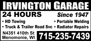 Irvington Garage logo