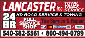 Lancaster Inc. Total Trk Svc logo