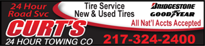 Curt's 24 Hour Towing Co. logo