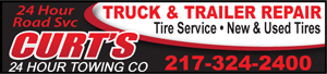 Curt's 24 Hour Towing Co. logo