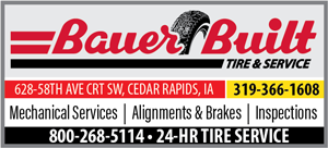 Bauer Built Tire & Service logo