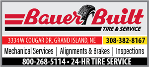 Bauer Built Tire & Service logo