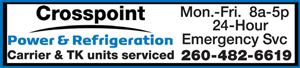 Crosspoint Power & Reefer logo