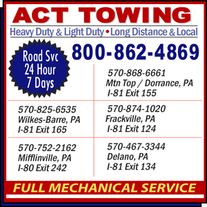 Act Towing & Recovery logo
