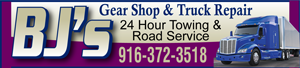 BJ's Gear & Truck Repair logo