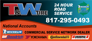 T & W Tire logo