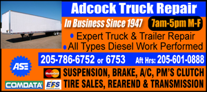 Adcock Truck Repair logo